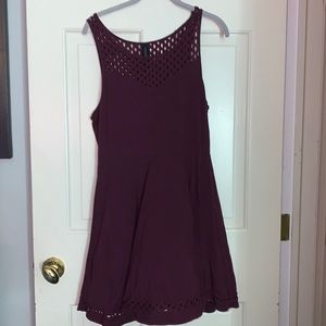 Maroon size L Aeropostale dress